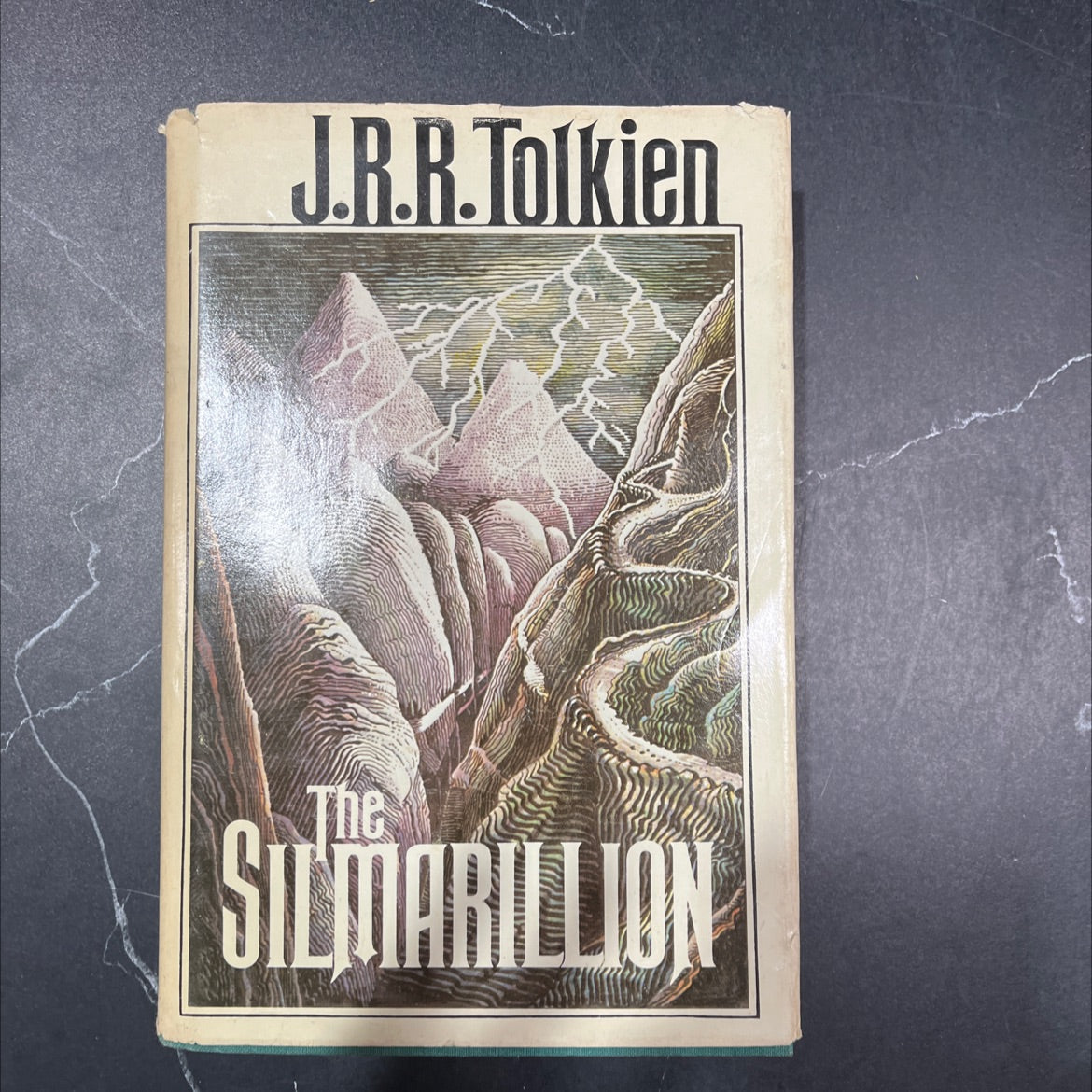 the silmarillion book, by j. r. r. tolkien, 1977 Hardcover image 1