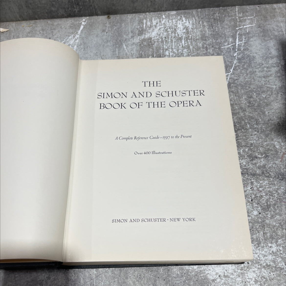 the simon and schuster book of the opera book, by riccardo mezzanotte, 1978 Hardcover image 2