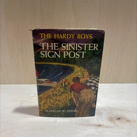 the sinister sign post book, by franklin w. dixon, 1936 Hardcover image 1