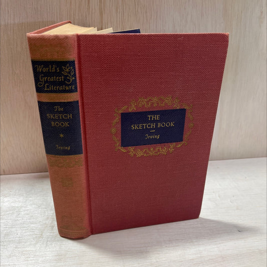 the sketch book book, by washington irving, 1949 Hardcover, Vintage image 1