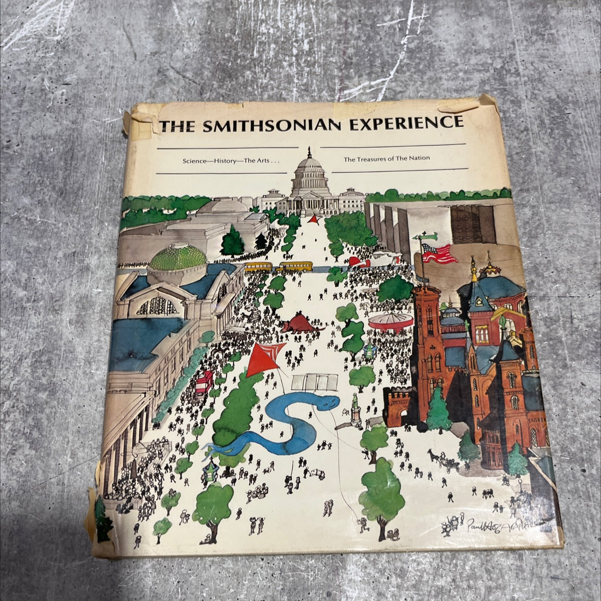 the smithsonian experience science-history-the arts... the treasures of the nation book, by unknown, 1977 Hardcover image 1