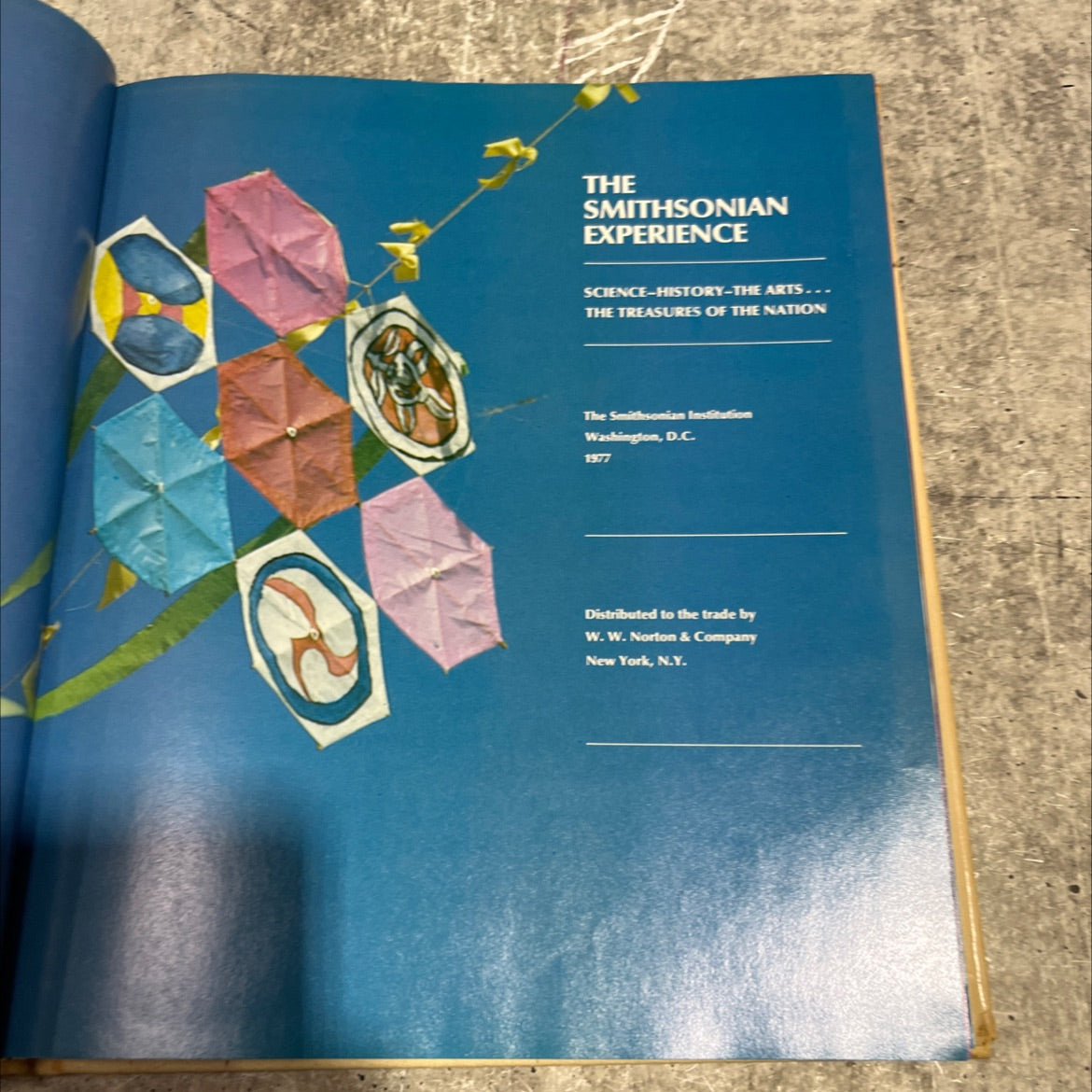 the smithsonian experience science-history-the arts... the treasures of the nation book, by unknown, 1977 Hardcover image 2