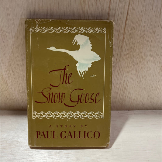 the snow goose book, by paul gallico, 1966 Hardcover, Vintage image 1
