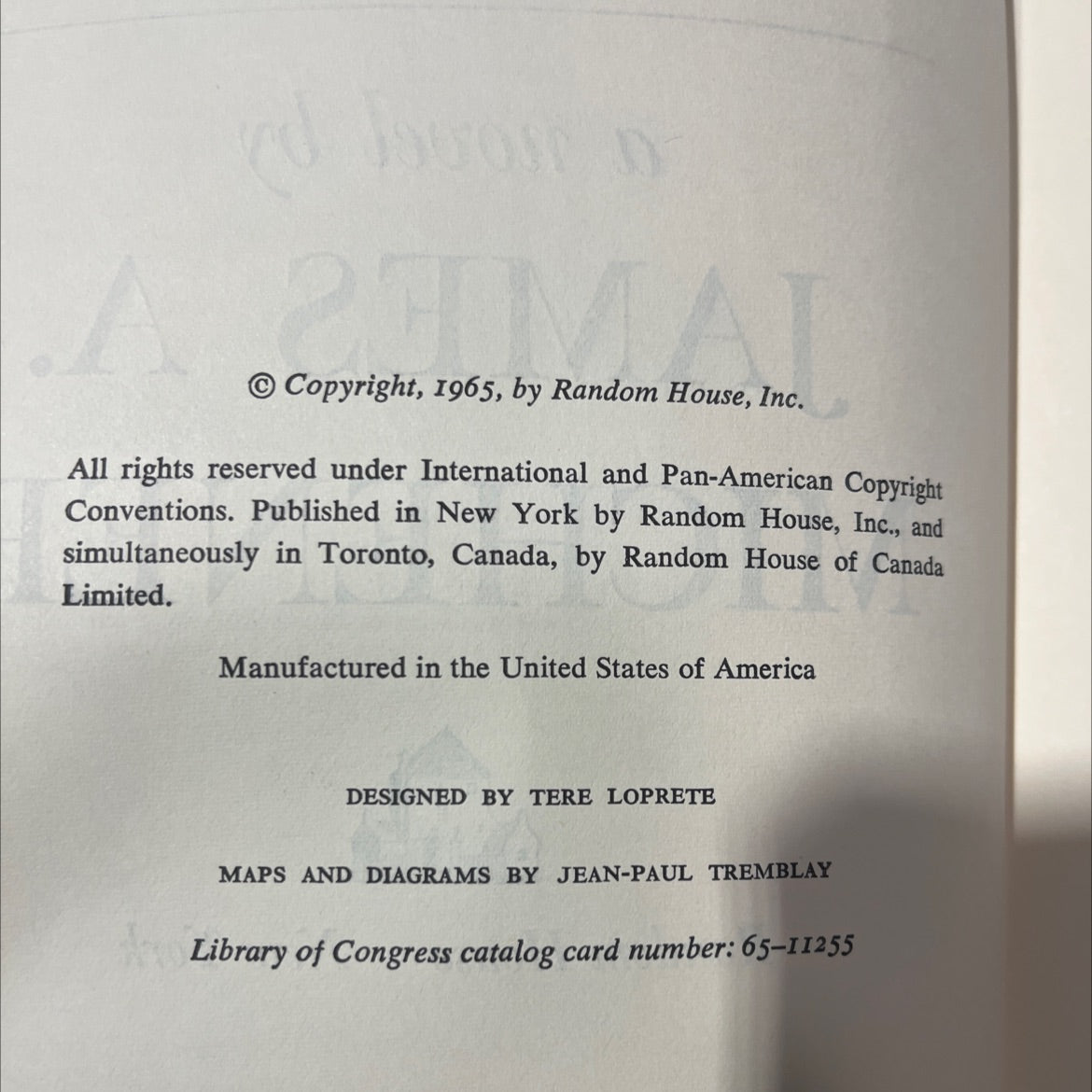 the source book, by james a. michener, 1965 Hardcover image 3