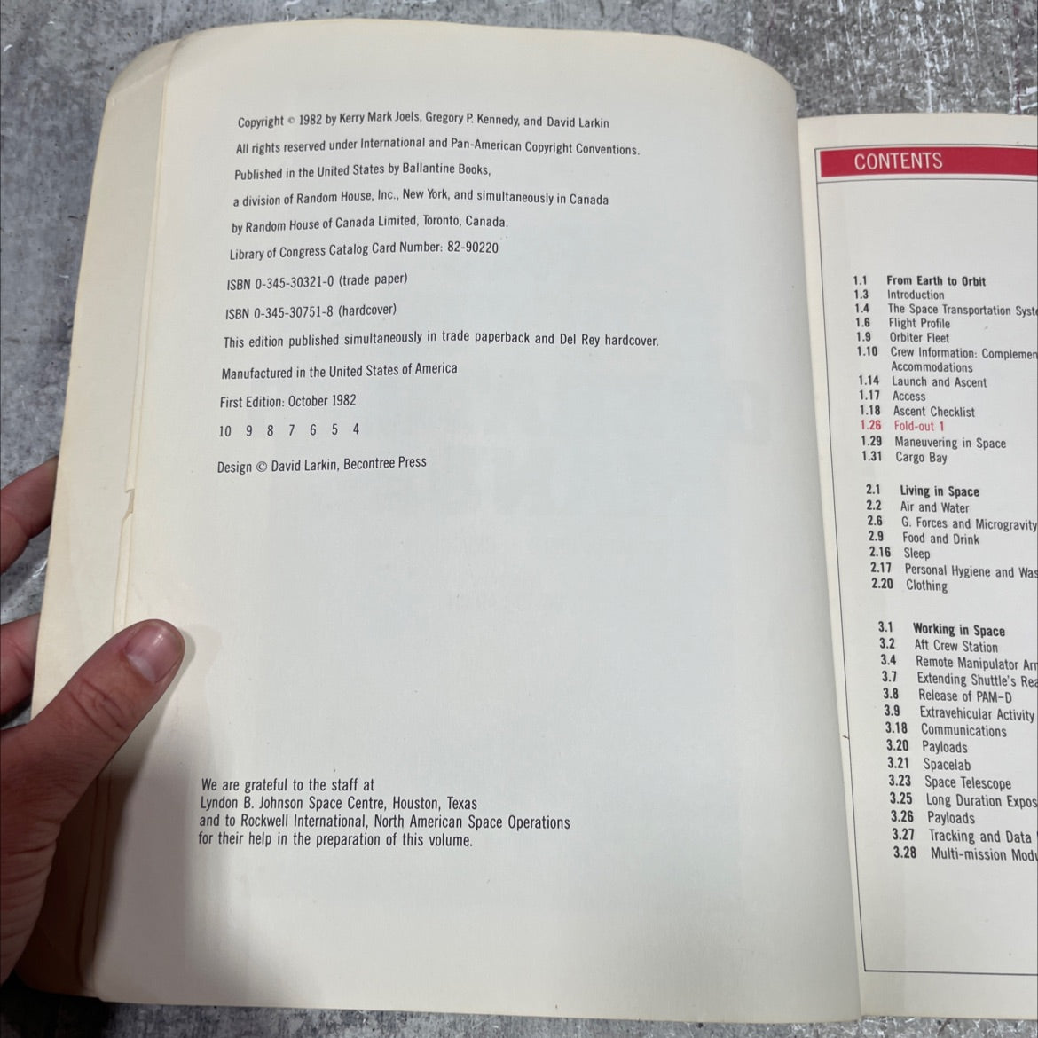 the space shuttle operator's manual book, by Kerry Mark Joels, Gregory P. Kennedy, 1982 Paperback image 3
