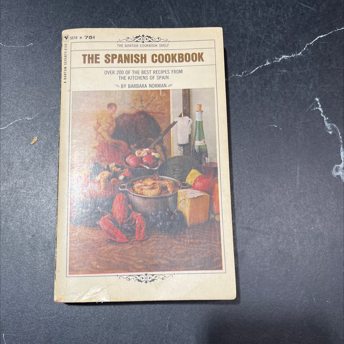 the spanish cookbook book, by barbara norman, 1967 Paperback image 1