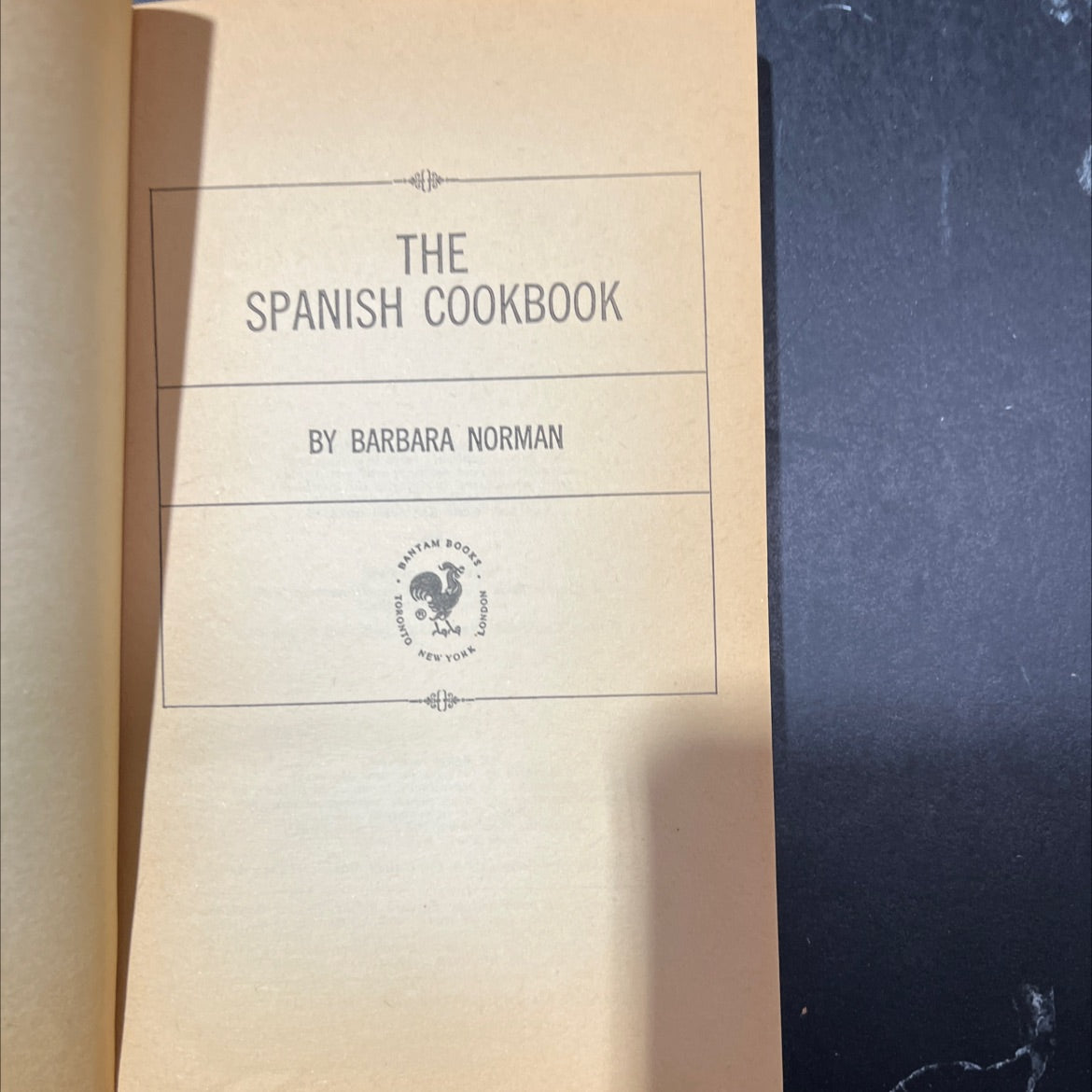 the spanish cookbook book, by barbara norman, 1967 Paperback image 2