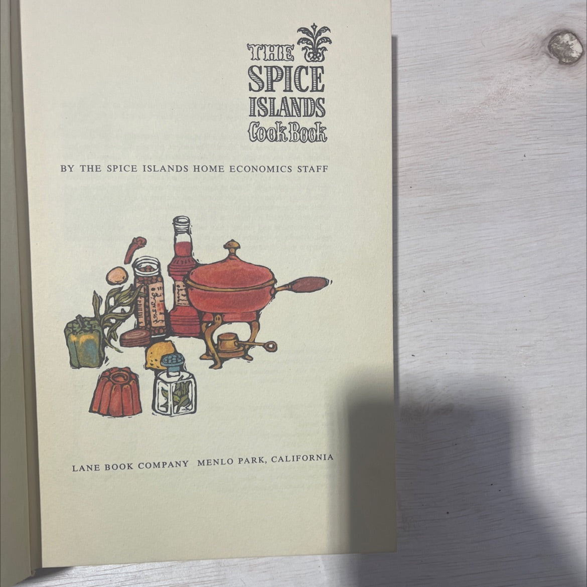 the spice islands cook book book, by the spice islands home economics staff, 1961 Hardcover, Vintage image 2