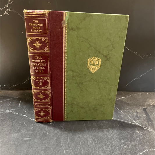 the standard home library of the world's greatest literature book, by unknown, 1958 Hardcover image 1