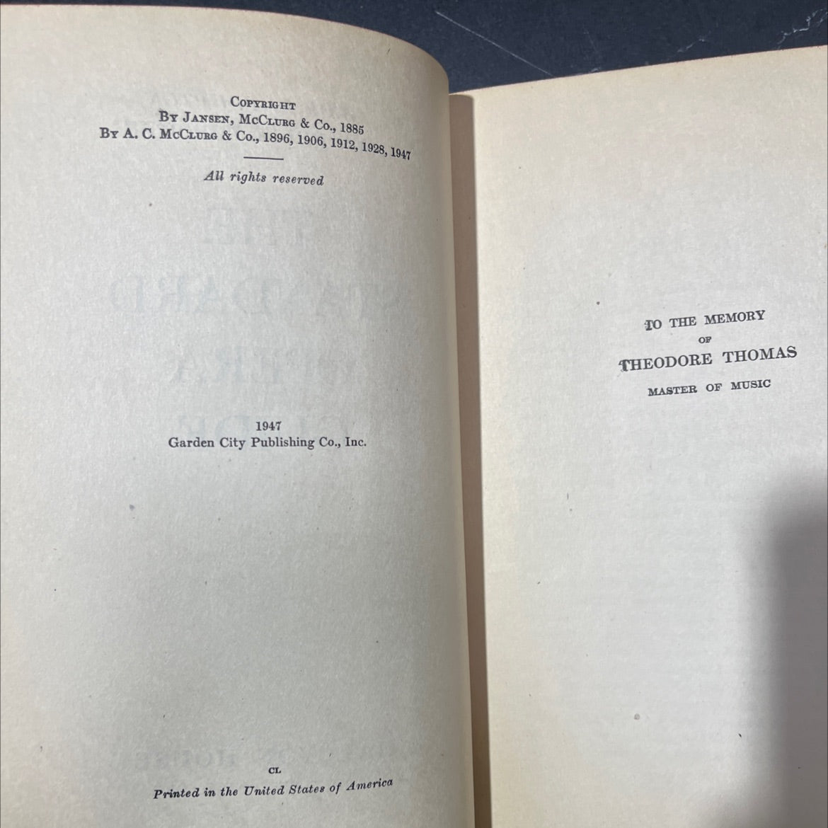 the standard opera guide book, by george p. upton and felix borowski, 1947 Hardcover image 3