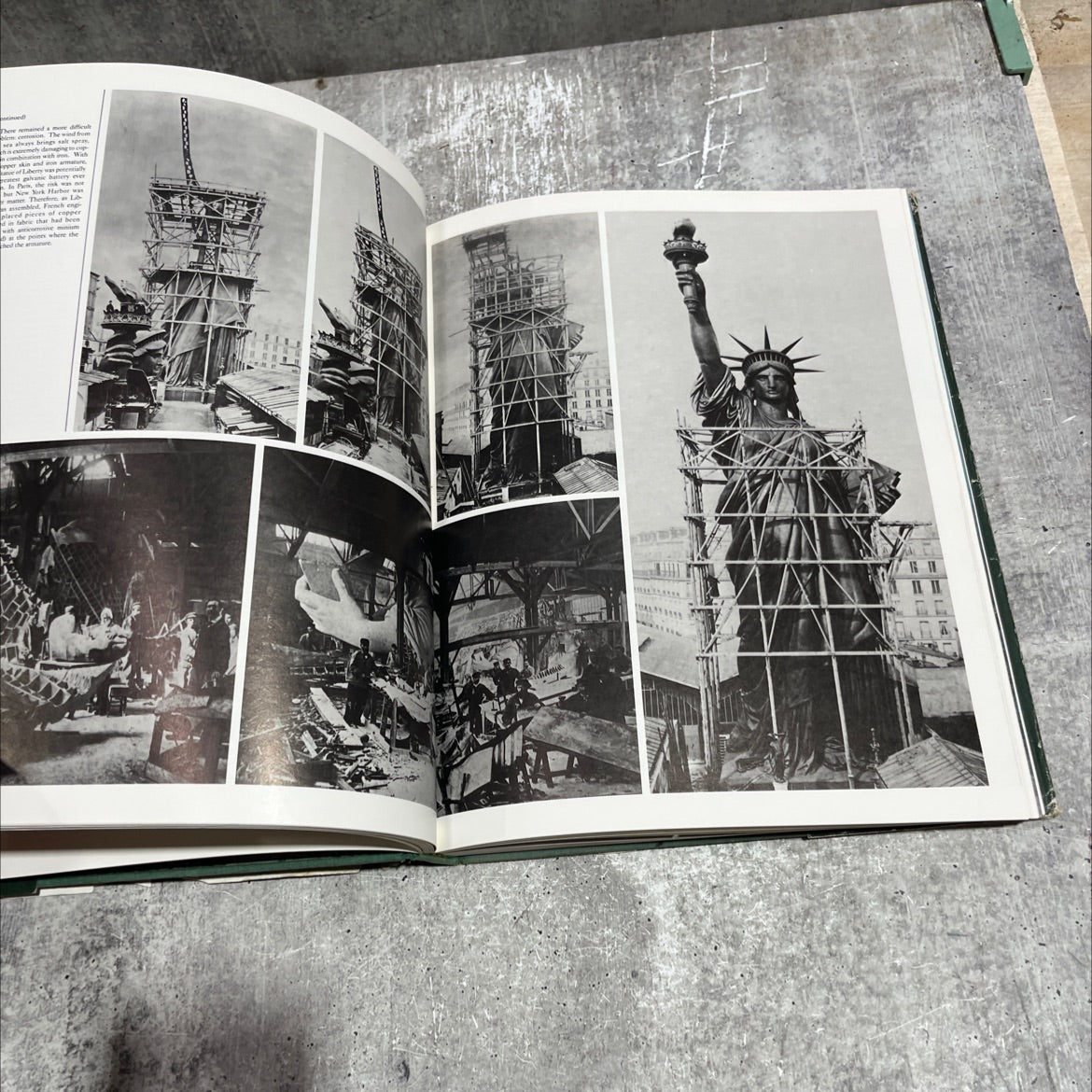 the statue of liberty book, by christian blanchet, bertrand dard, 1985 Hardcover image 4