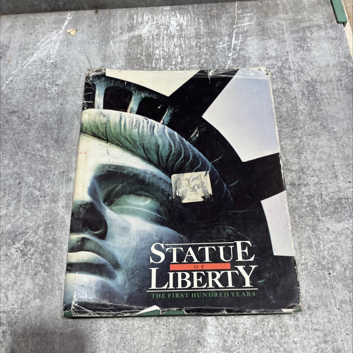the statue of liberty book, by christian blanchet, bertrand dard, 1985 Hardcover image 1