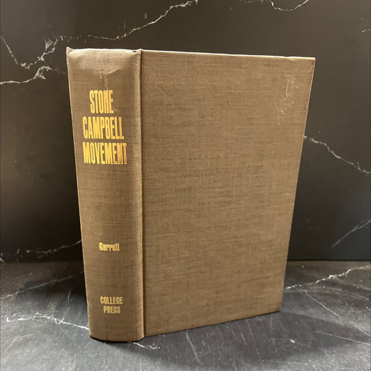 the stone-campbell movement an anecdotal history of three churches book, by leroy garrett, 1981 Hardcover image 1