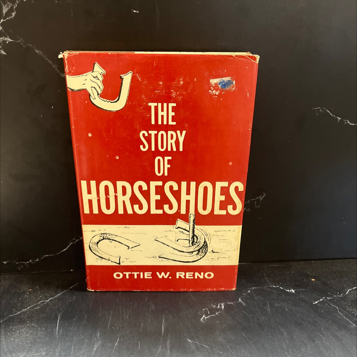 the story of horseshoes book, by ottie w. reno, 1963 Hardcover image 1