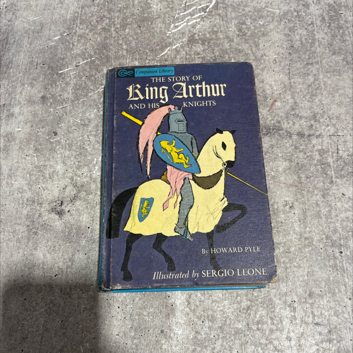 the story of king arthur and his knights book, by howard pyle, 1965 Hardcover image 1