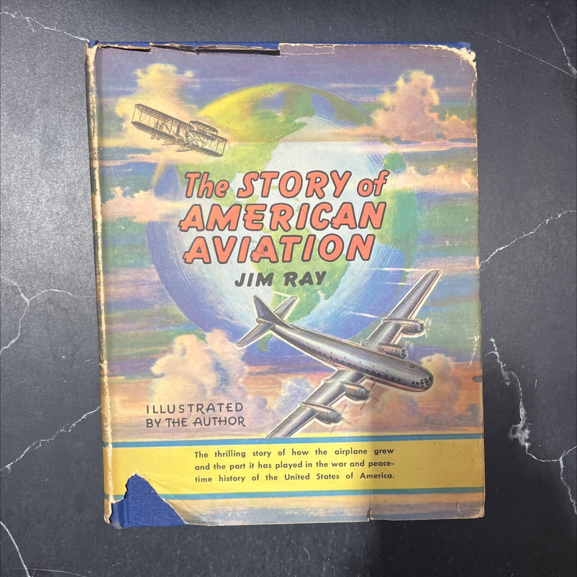 the story of merican aviation book, by jim ray, 1946 Hardcover image 1