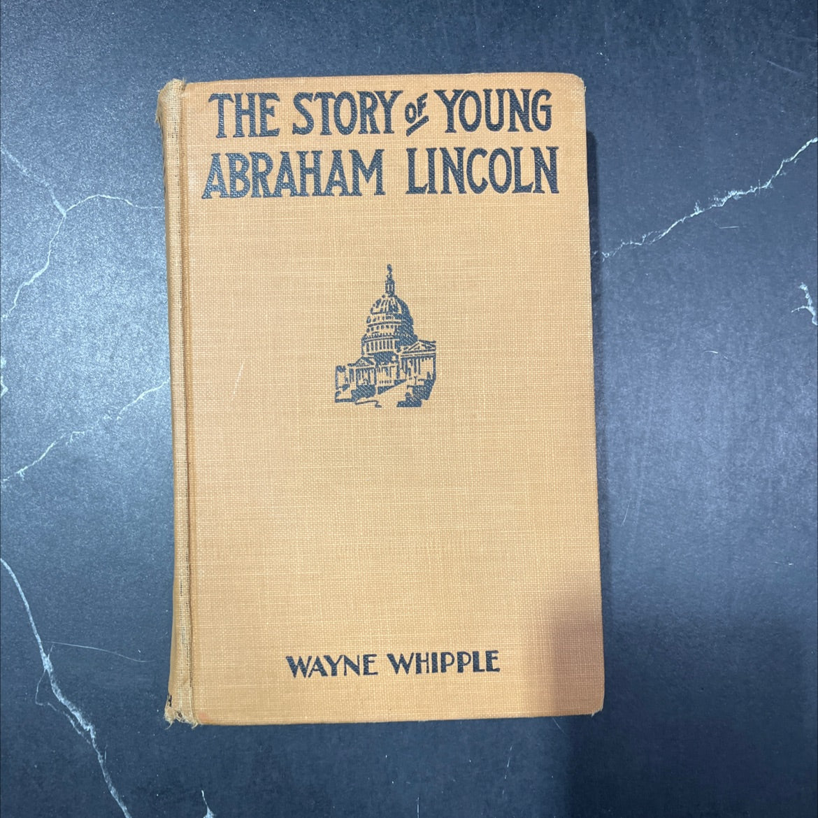the story of young abraham lincoln book, by wayne whipple, 1934 Hardcover image 1