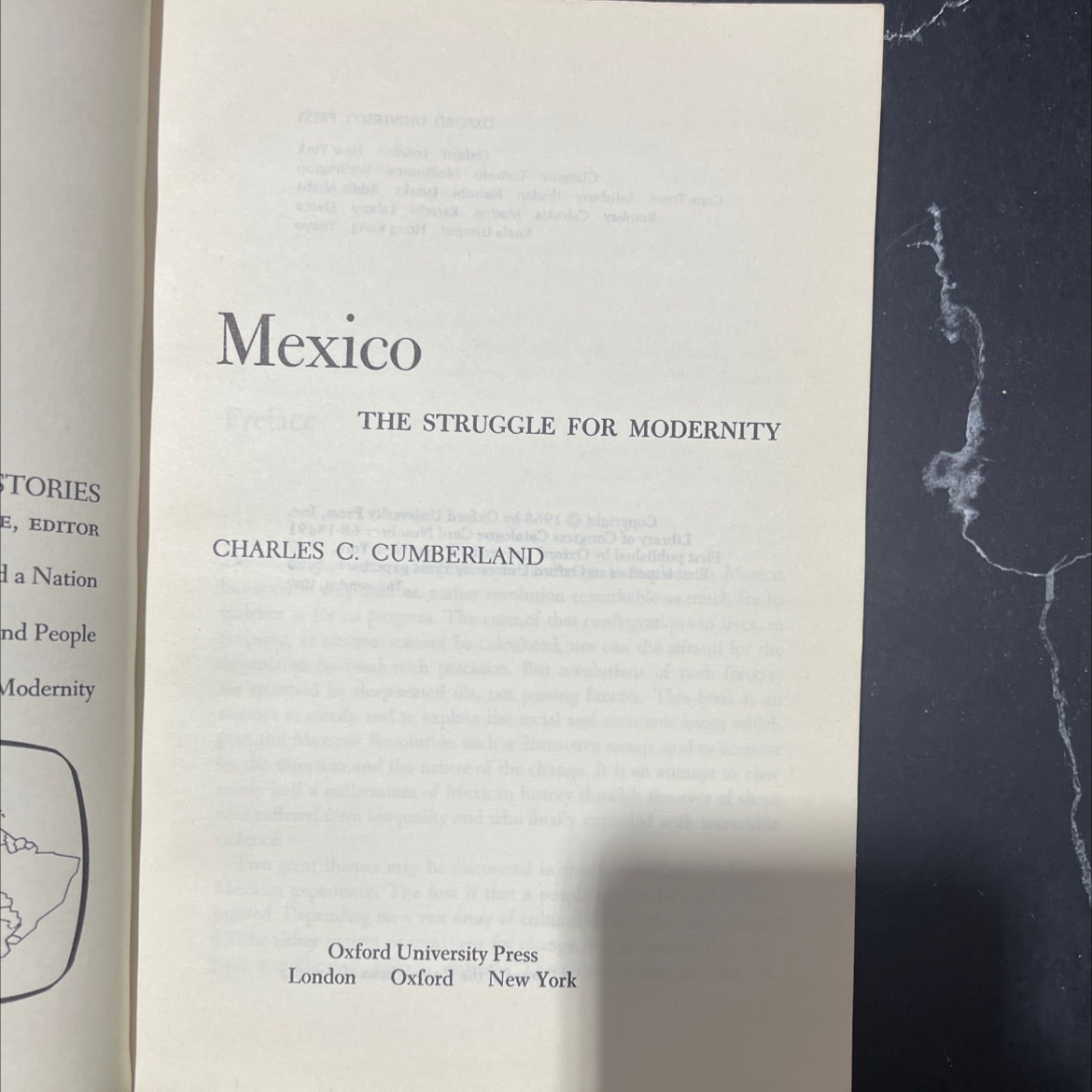 the struggle for modernity book, by charles c. cumberland, 1969 Paperback image 2