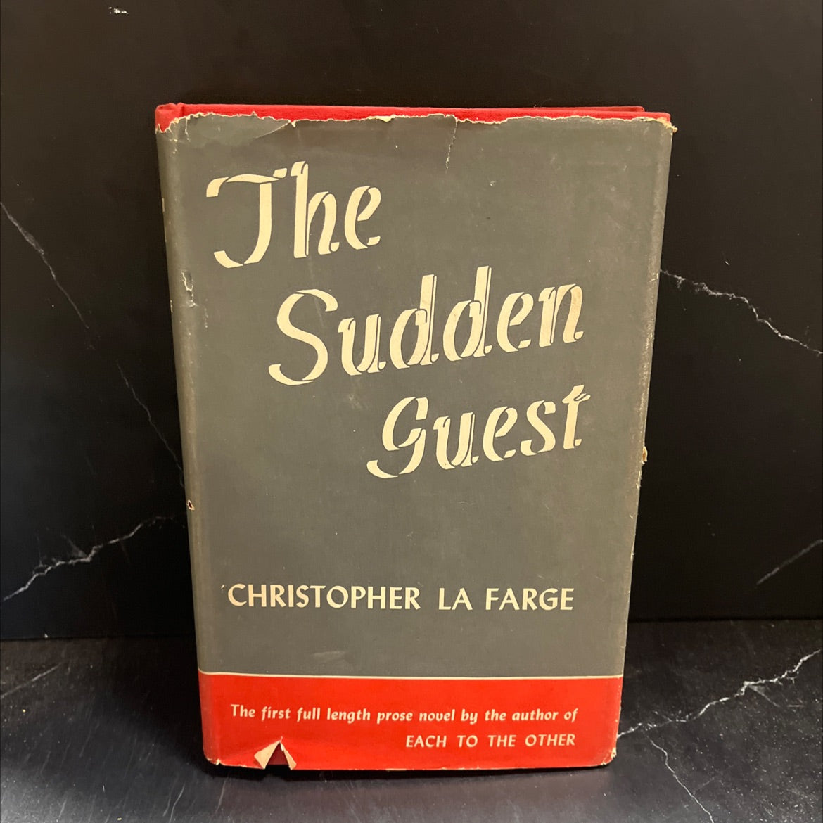 the sudden guest book, by christopher la farge, 1946 Hardcover image 1