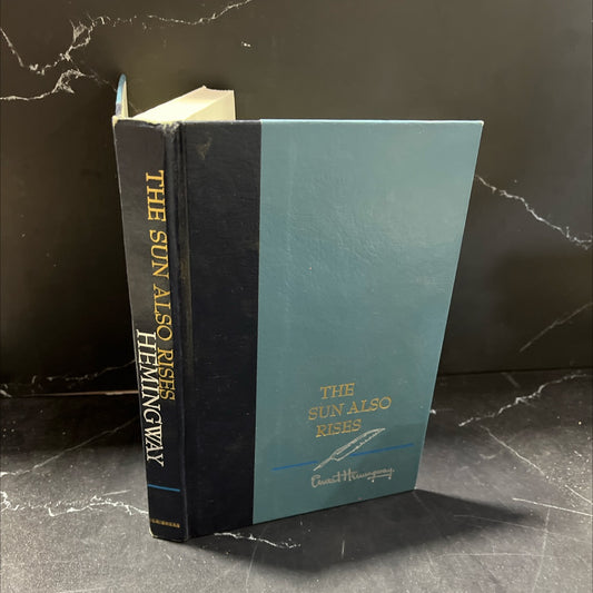 the sun also rises book, by ernest hemingway, 1954 Hardcover, Vintage image 1