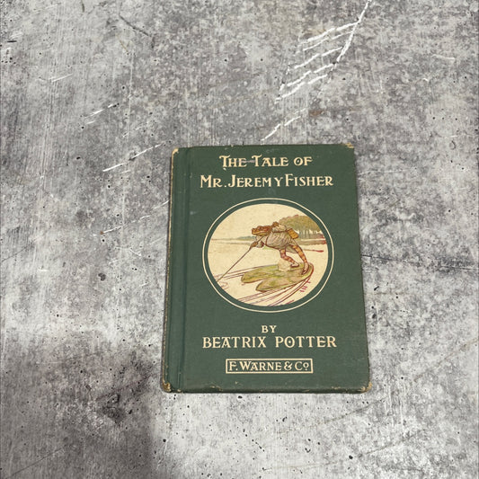 the tale of mr. jeremy fisher book, by beatrix potter, 1934 Hardcover image 1