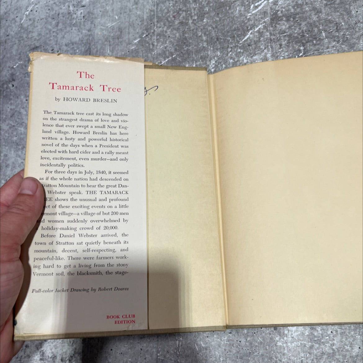 the tamarack tree book, by howard breslin, 1947 Hardcover image 4