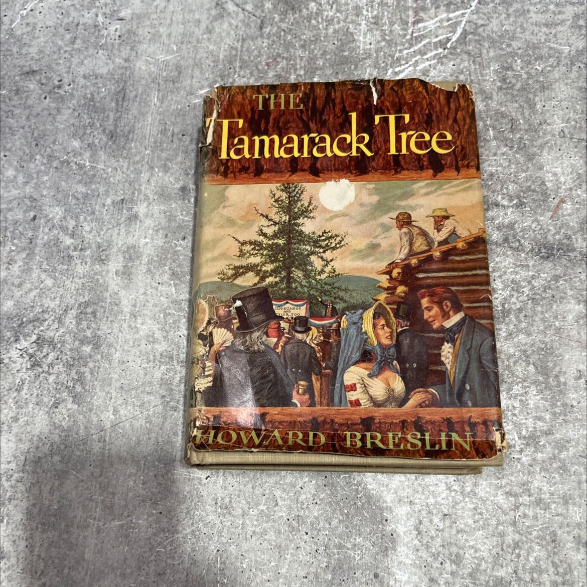 the tamarack tree book, by howard breslin, 1947 Hardcover image 1