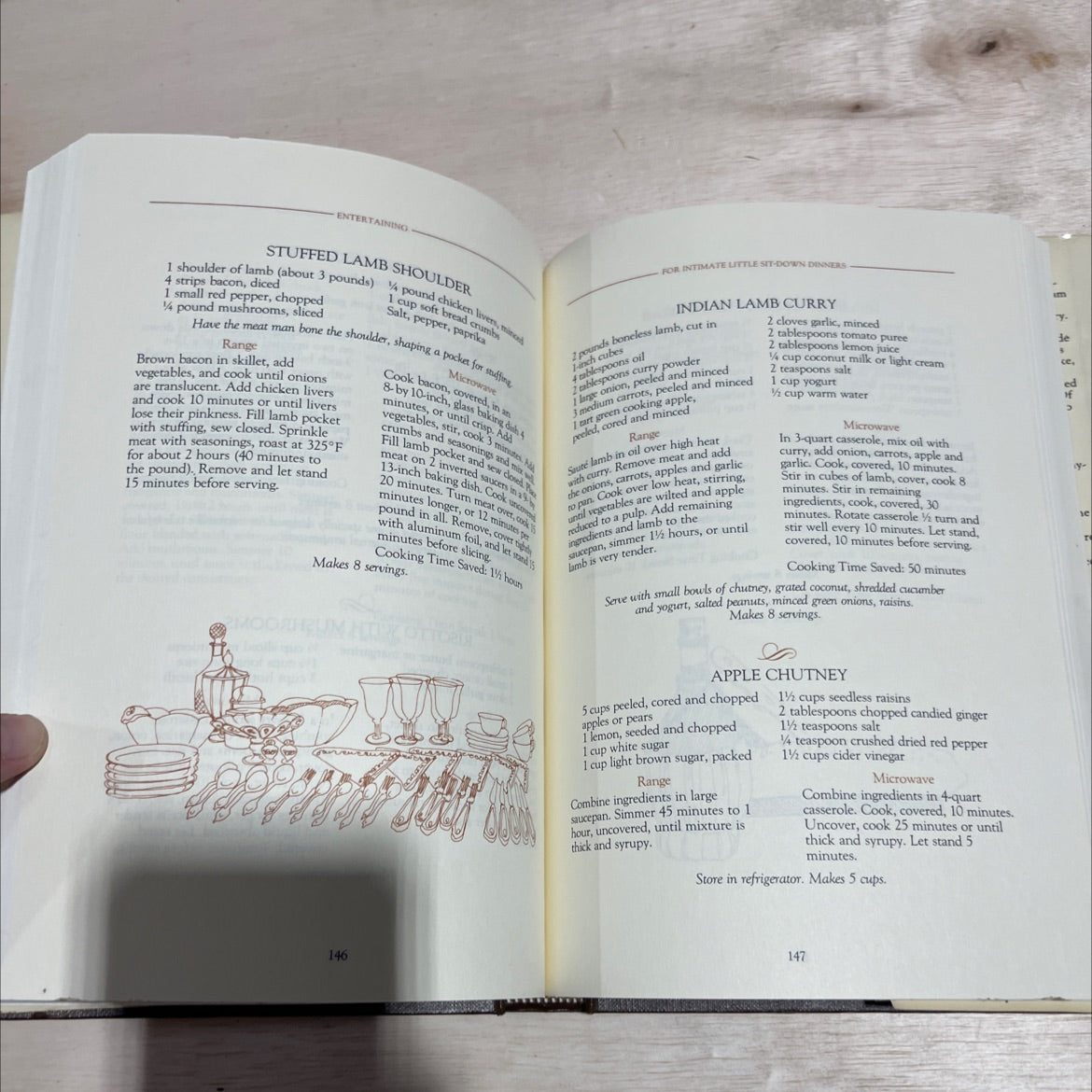 the tappan creative cookbook for microwave ovens and ranges book, by sylvia schur, 1976 Hardcover image 4