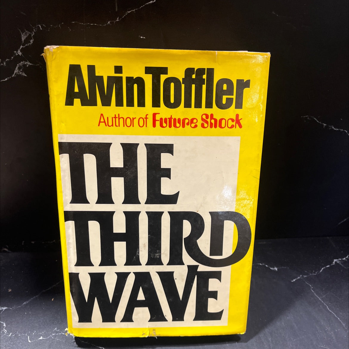 the third wave book, by alvin toffler, 1980 Hardcover image 1