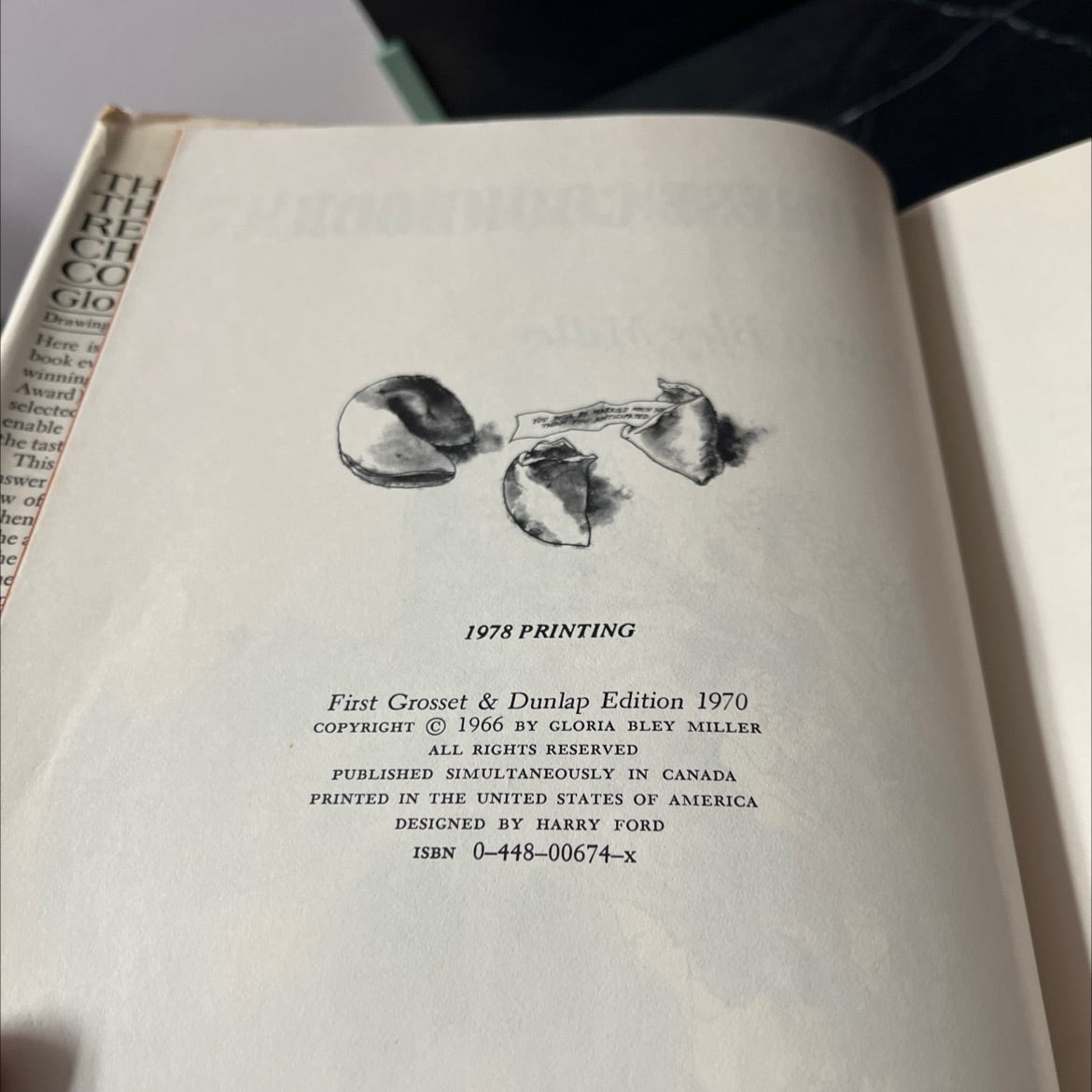 the thousand recipe chinese cookbook book, by gloria bley miller, 1978 Hardcover image 3