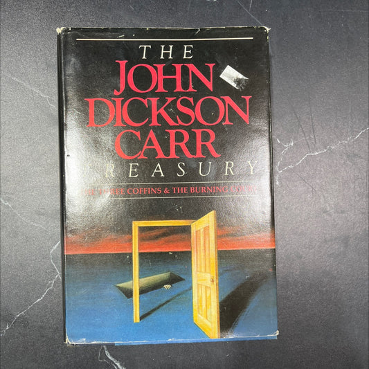 the three coffins book, by John Dickson Carr, 1962 Hardcover, Vintage image 1