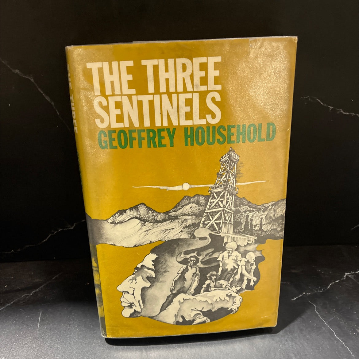 the three sentinels book, by geoffrey household, 1972 Hardcover image 1
