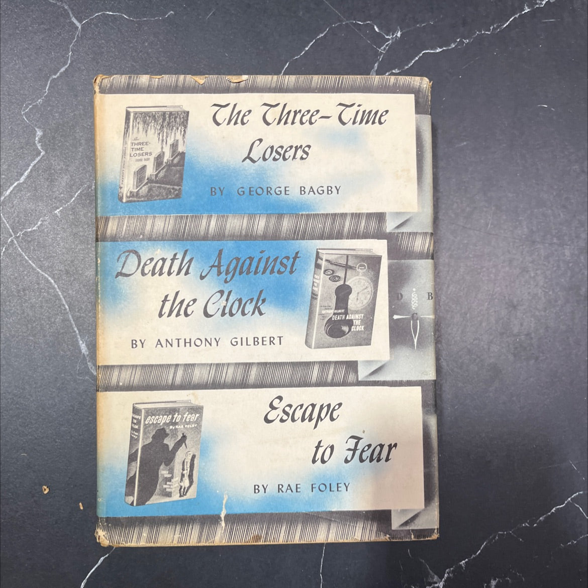 the three-time losers book, by george bagby, 2008 Hardcover image 1