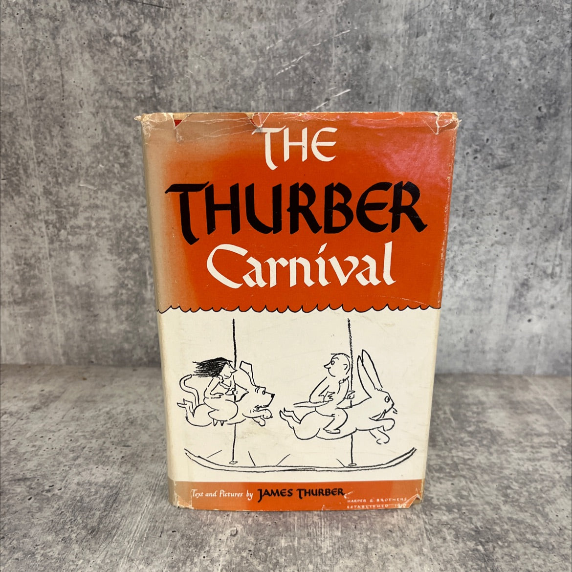 the thurber carnival book, by james thurber, 1945 Hardcover image 1