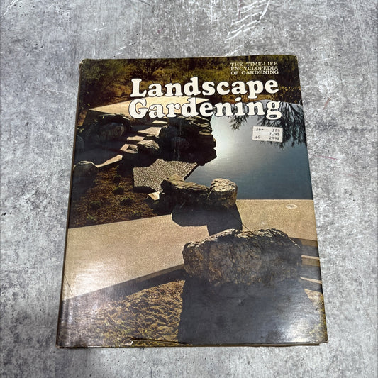 the time-life encyclopedia of gardening landscape gardening book, by James Underwood Crockett, 1974 Hardcover image 1