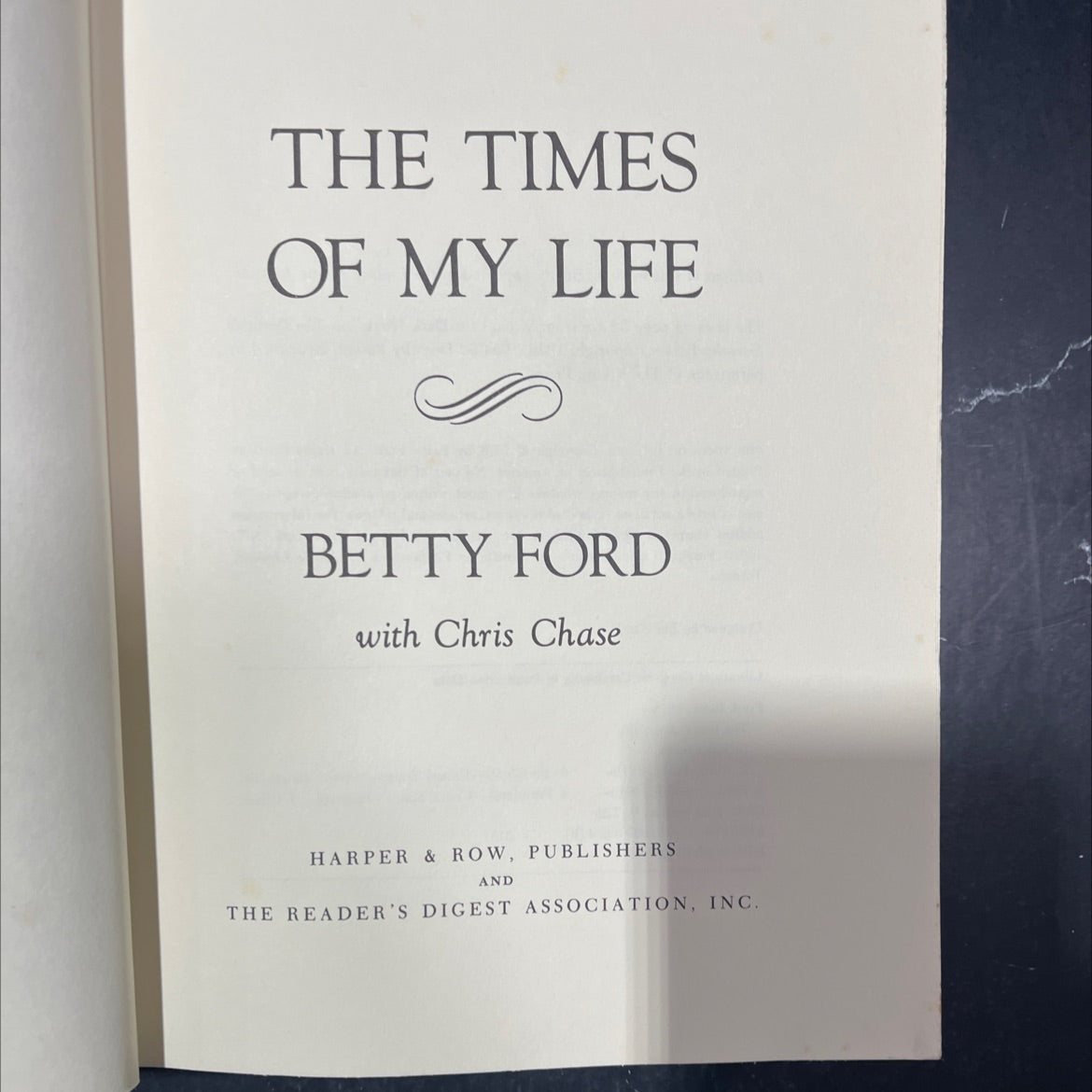 the times of my life book, by betty ford, 1978 Hardcover image 2