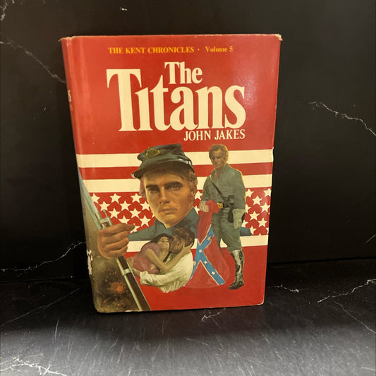 the titans book, by john jakes, 1976 Hardcover image 1