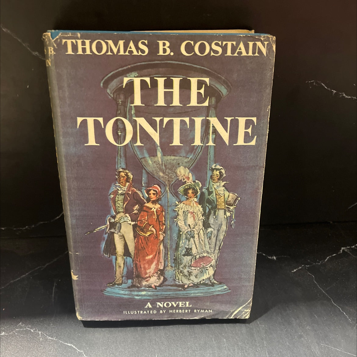 the tontine book, by thomas b. costain, 1955 Hardcover image 1