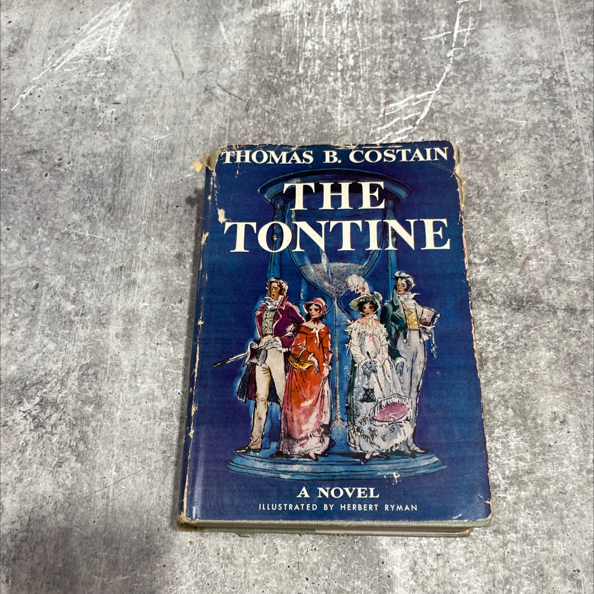 the tontine book, by thomas b. costain, 1956 Hardcover image 1