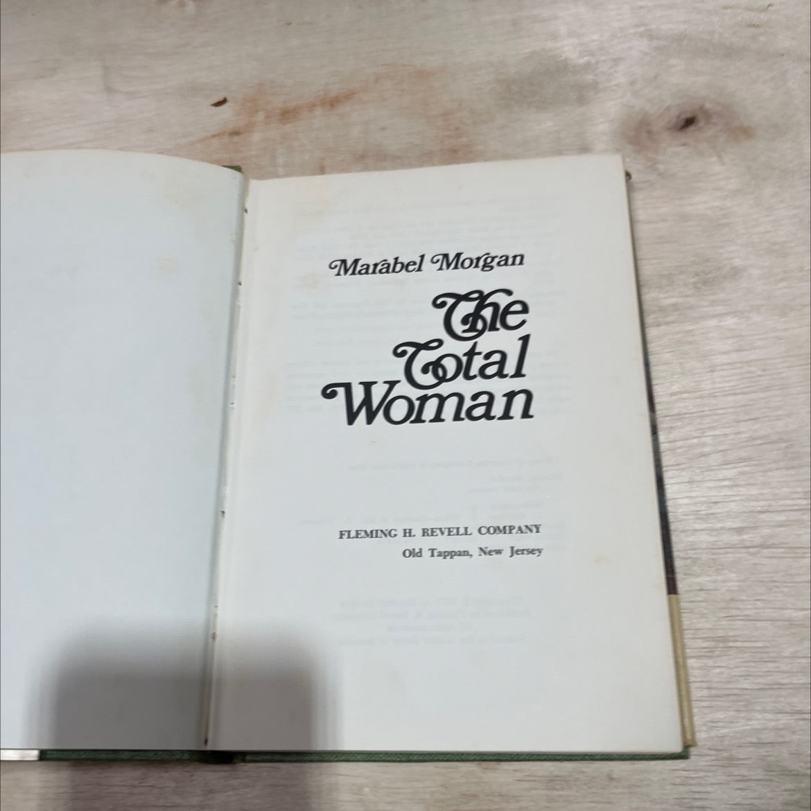 the total woman book, by Marabel Morgan, 1973 Hardcover image 2