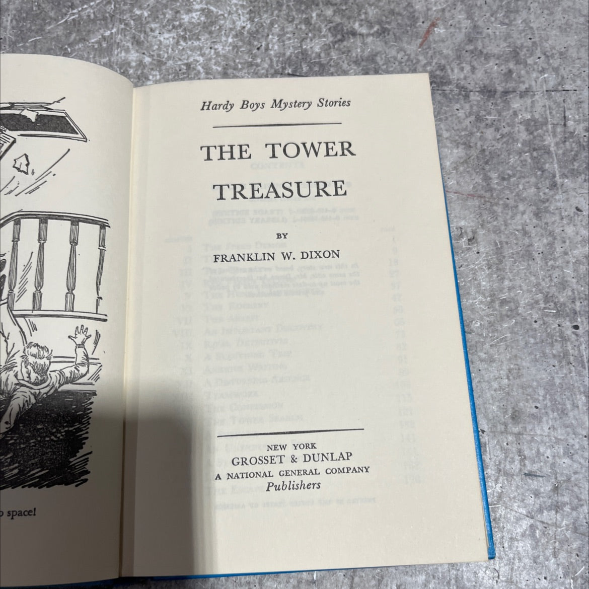 the tower treasure book, by franklin w. dixon, 1959 Hardcover image 2