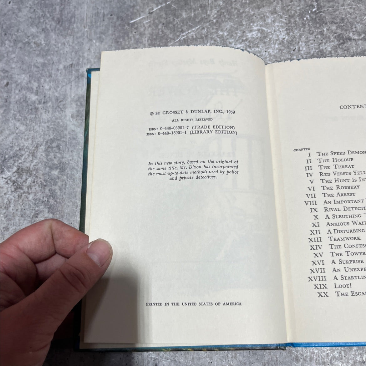 the tower treasure book, by franklin w. dixon, 1959 Hardcover image 3