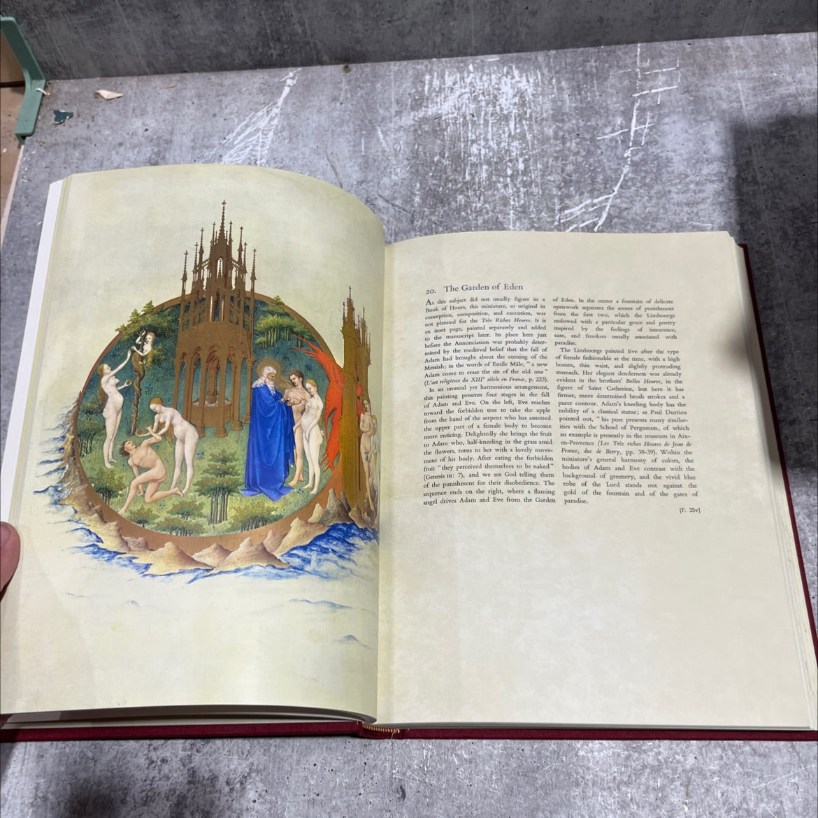 the très riches heures of jean, duke of berry book, by Jean Longnon, Raymond Cazelles, 1969 Hardcover image 4