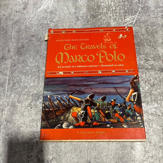 the travels of marco polo book, by marion koenig, 1964 Hardcover image 1