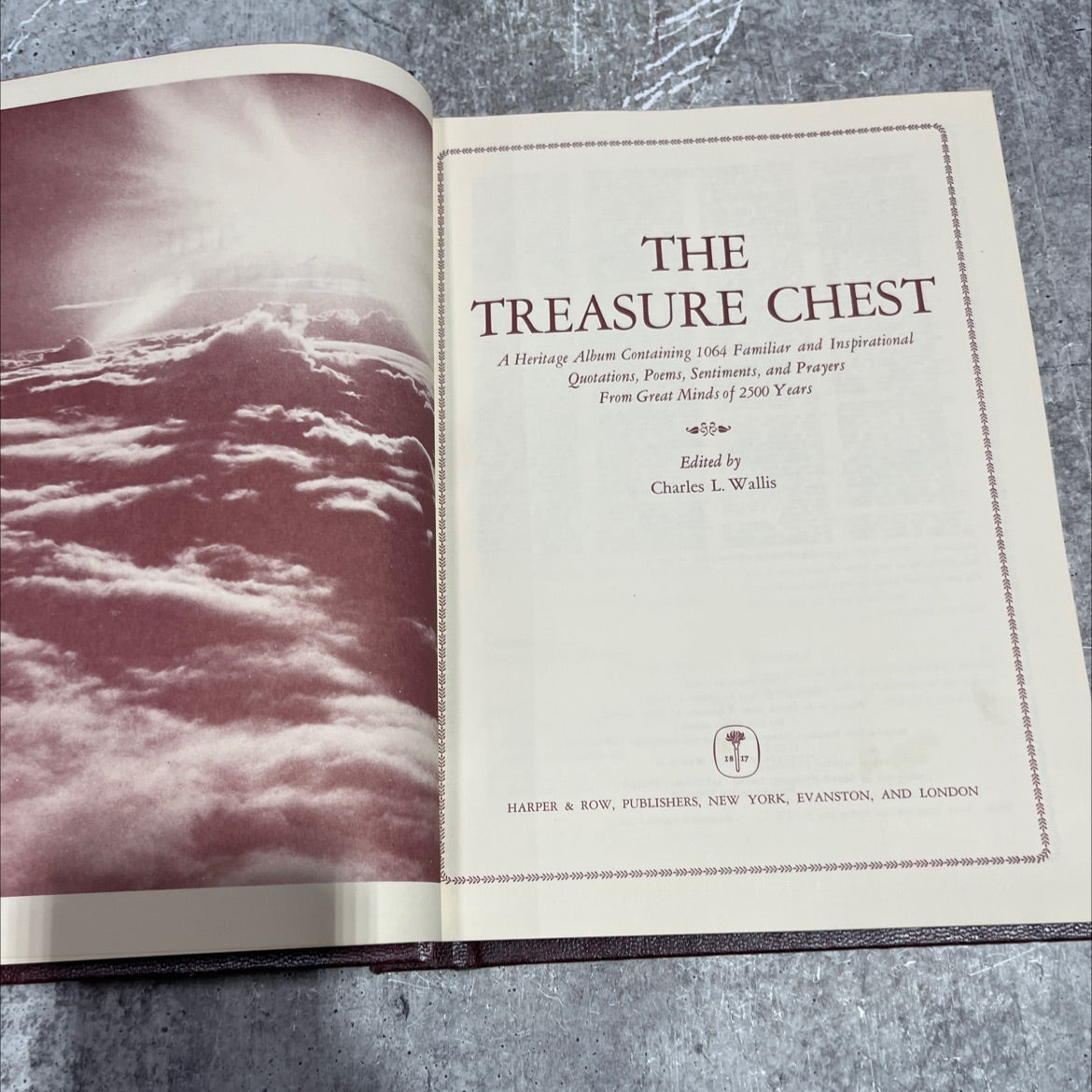the treasure chest a heritage album containing 1064 familiar and inspirational quotations, poems, sentiments, and image 2