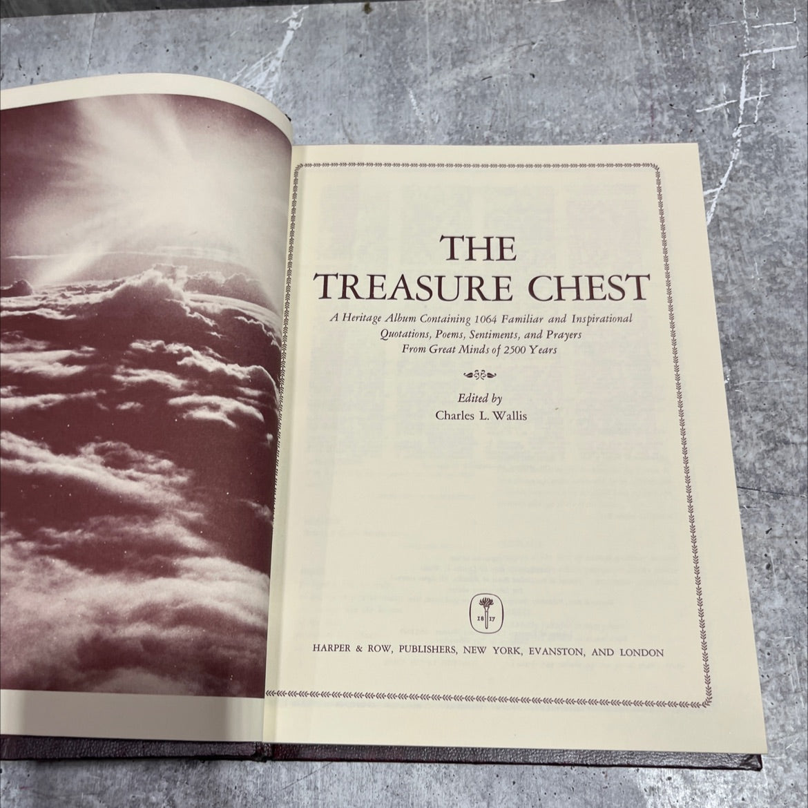 the treasure chest a heritage album containing 1064 familiar and inspirational quotations, poems, sentiments, and image 2