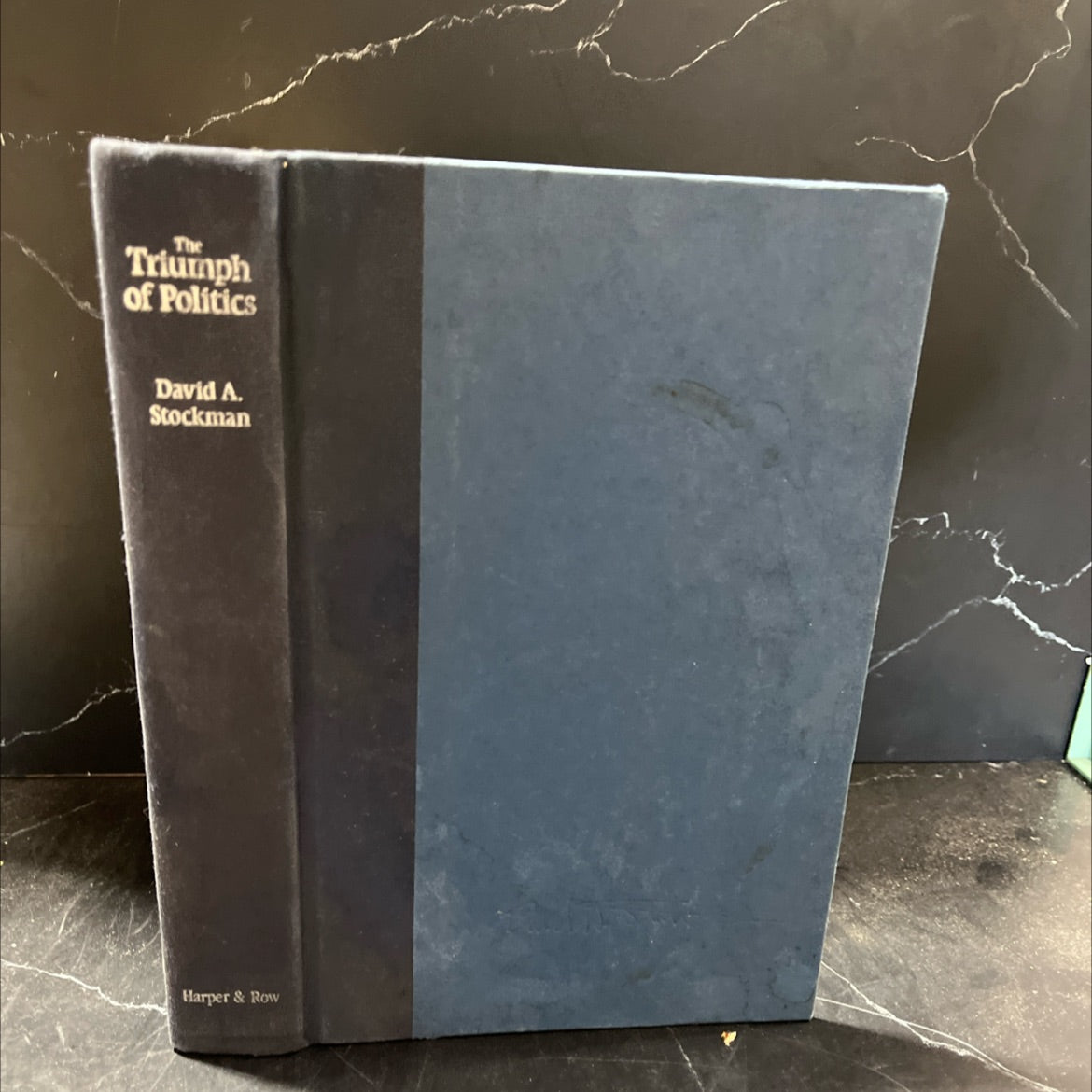 the triumph of politics book, by David A. Stockman, 1986 Hardcover image 1