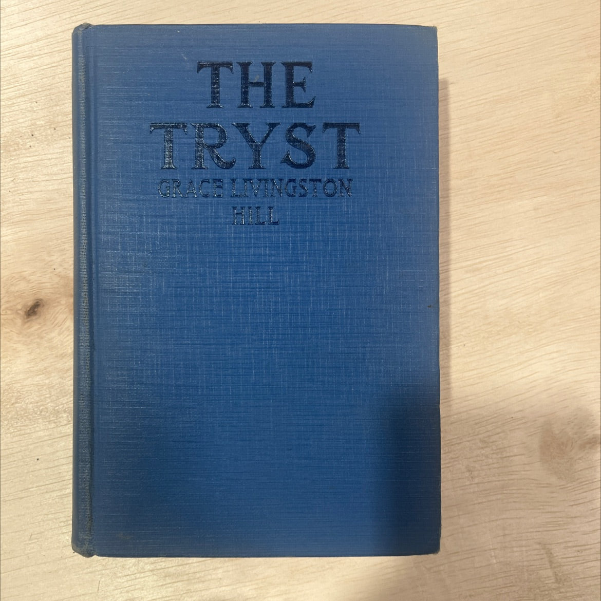 the tryst book, by grace livingston hill, 1921 Hardcover, First Edition, Antique image 1