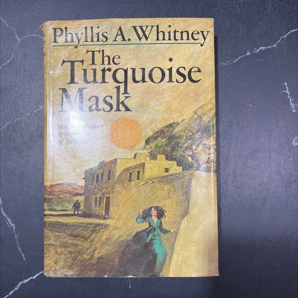the turquoise mask book, by phyllis a. whitney, 1974 Hardcover image 1
