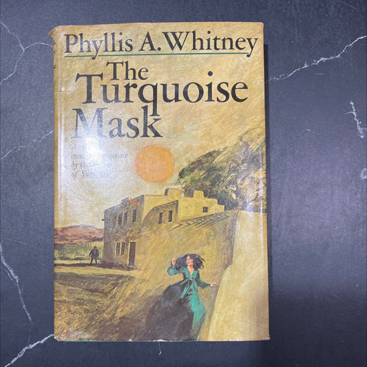the turquoise mask book, by phyllis a. whitney, 1974 Hardcover image 1